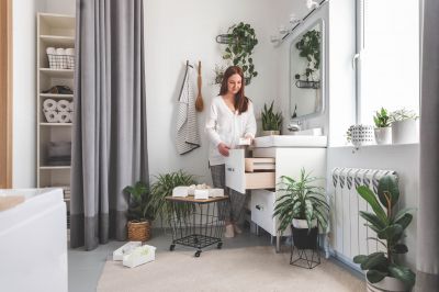 Floating Cabinets and Shelves